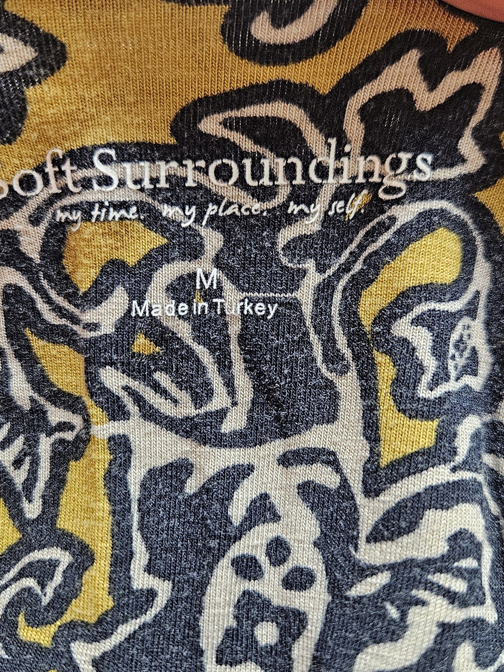 Soft Surroundings Floral Print Maxi Dress – Size Medium - Picture 12 of 12